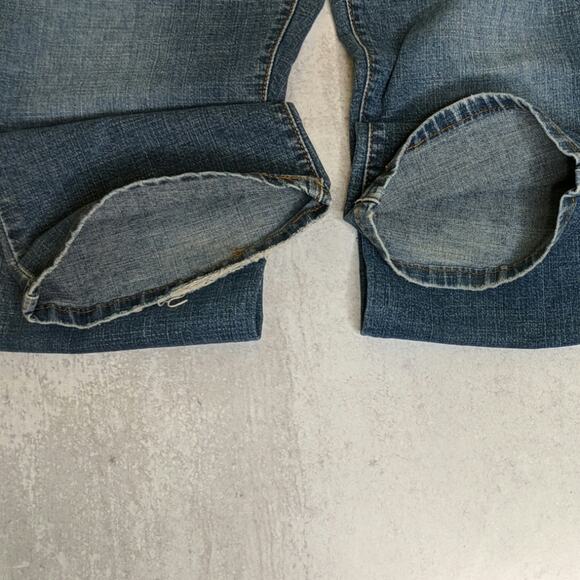 Levi's 515 Nouveau Bootcut Jeans Denim 10 S (Short) - Picture 4 of 8